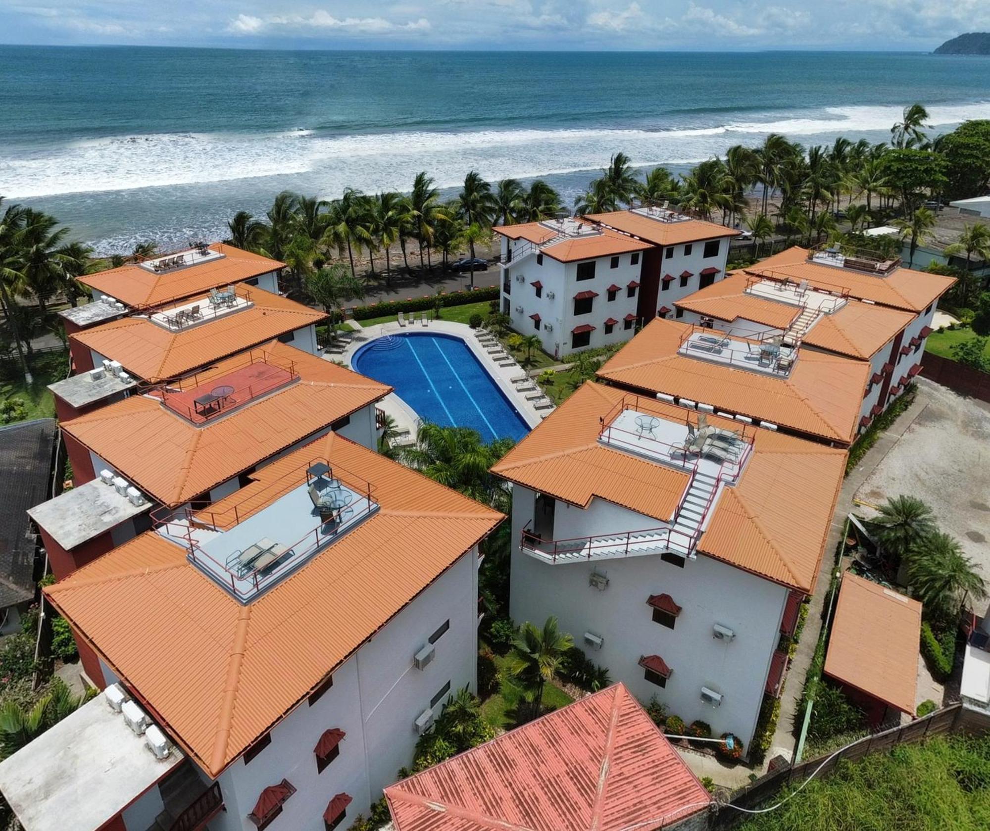 Condo Ocean Front With Rooftop In Bahia Azul, Jaco Beach Kültér fotó